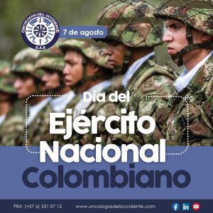 7 de Agosto. Día del Ejército Nacional Colombia