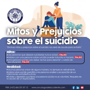 Mitos y Prejuicios sobre el suicidio