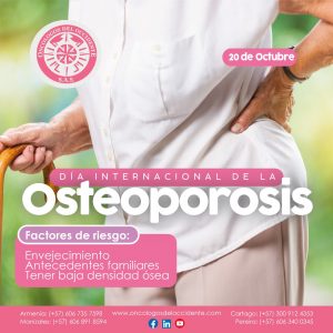 20 de Octubre. Día Internacional de la Osteoporosis