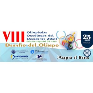 Sábado 11 Diciembre 2021 se celebran virtualmente las VIII Olimpiadas Oncólogos Del Occidente (edición especial 25 años)