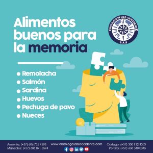 Alimentos buenos para la memoria