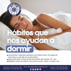 Hábitos que nos ayudan a dormir
