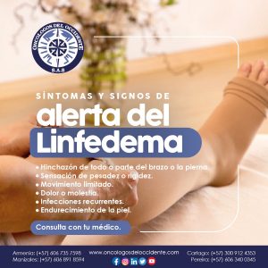 Síntomas y signos de alerta del Linfedema