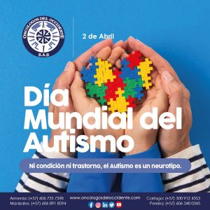 2 de Abril. Día Mundial del Autismo