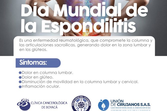 7 de Mayo. Día Mundial de la Espondilitis