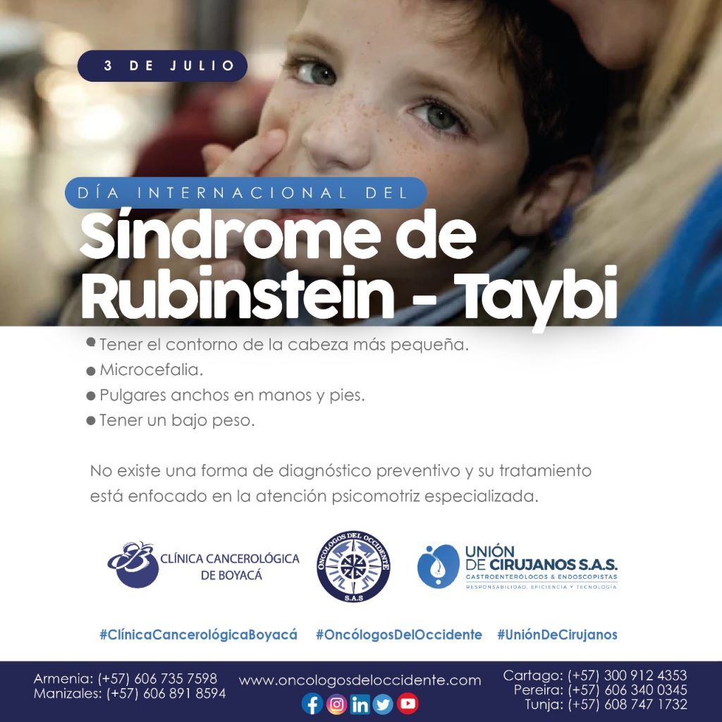 Día Mundial del Síndrome de Rubinstein Taybi