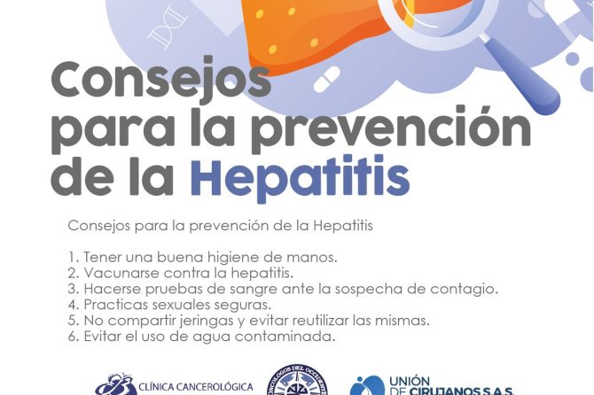 Consejos para la prevención de la Hepatitis