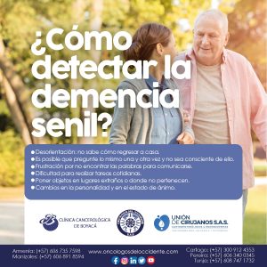 ¿Cómo detectar la demencia senil?
