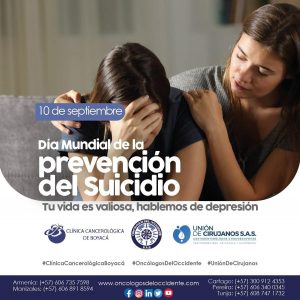 10 de Septiembre. Día Mundial de la prevención del Suicidio
