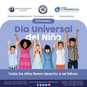 20 de Noviembre. Día Universal del Niño