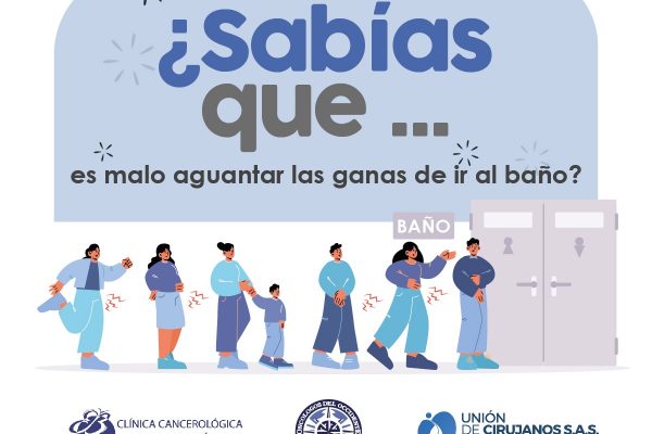 ¿Sabías que es malo aguantar las ganas de ir al baño? • Oncólogos del
