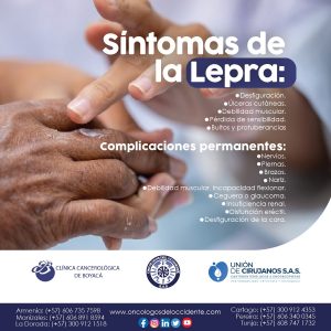 Síntomas de la Lepra