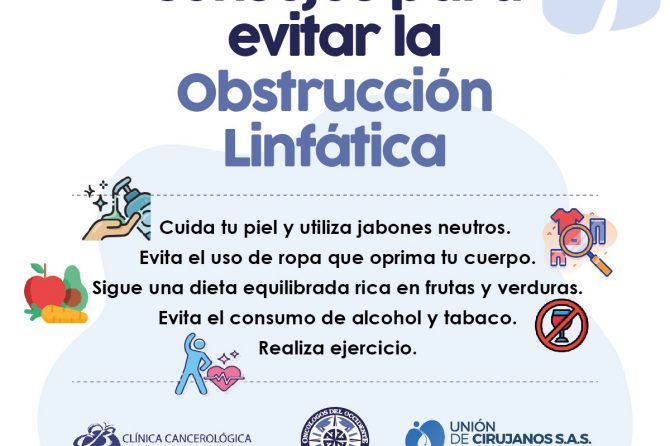 Consejos para evitar la Obstrucción Linfática