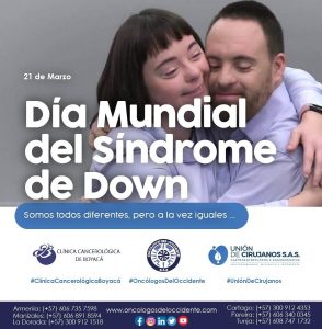 21 de Marzo. Día Mundial del Síndrome de Down