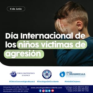 4 de Junio. Día Internacional de los niños víctimas de agresión