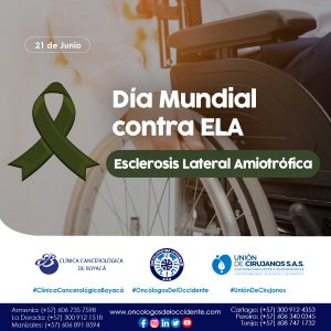 21 de Junio. Día Mundial Contra ELA (Esclerosis Lateral Amiotrófica)