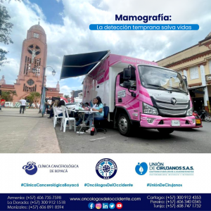 Mamografía Móvil por diferentes municipios