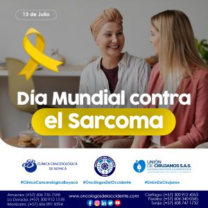 13 de Julio. Día mundial contra el Sarcoma