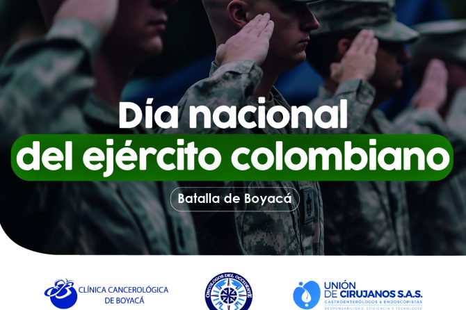 7 de Agosto. Día del Ejército Nacional Colombiano (Batalla de Boyacá)