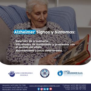 Alzheimer. Signos y Síntomas