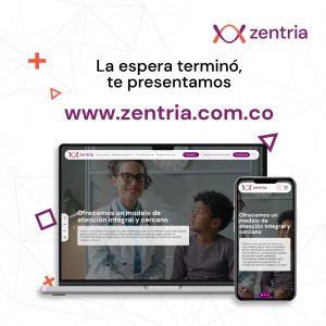 La espera terminó, te presentamos: www.zentria.com.co