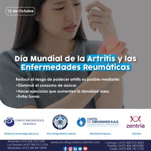 12 de Octubre. Día Internacional de la Artritis y las Enfermedades Reumáticas