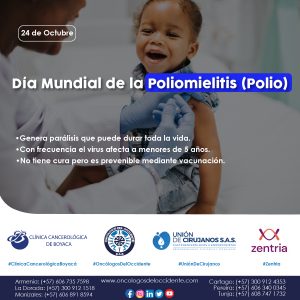24 de Octubre. Día Mundial de la Poliomielitis (Polio)