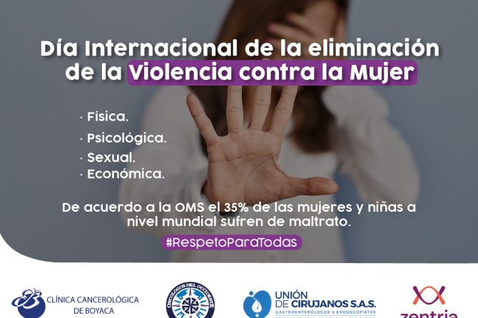 25 de Noviembre. Día Internacional de la eliminación de la Violencia contra la Mujer