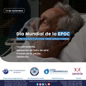 16 de Noviembre. Día Mundial de la EPOC (Enfermedad Pulmonar Obstructiva Crónica)